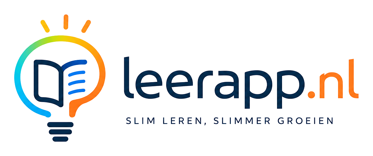 Leerapp.nl - Slim leren, slimmer groeien